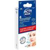 Générique ACTY MASK - 8 patch anti punti neri nasi | Strips Purificanti istantanei | Pulizia dei pori | Effetto Immediato | Testato Dermatologicamente | Made in Italy