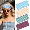 REOTECALL Fascia Capelli Donna Righe Fascia per Capelli Donna