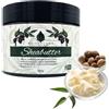WOODFLAME DECO AND MORE Woodflame Burro di karitè, 300 g, non raffinato e spremuto a freddo, puro e naturale, vegano e senza profumo, perfetto per tutti i tipi di pelle, cosmetici naturali e cura della pelle, in Ghana