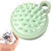 Générique Spazzola per il cuoio capelluto per doccia - Spazzola per capelli con setole flessibili, purificatore ad uso secco, spazzola ergonomica con testa impugnatura | Massaggiatore lenitivo per routine di