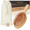 Wilhelm Sell® Spazzola per capelli in bambù con setole naturali