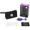 B-Vibe Snug Plug 2 Spina vibrante Viola Taglia unica