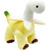 Generic Peluche A Forma Di Dinosauro A Forma Di Banana, 25,4 Cm, Colore Giallo, Design Morbido E Creativo, Regalo Perfetto Per Bambini E Adulti Per Compleanni