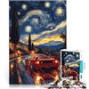 LKSDCBOT puzzle 2000 pezzi per adulti Notte stellata F40 Antistress Vacanza in patria Uccidere il tempo Decorazioni e regali unici per la casa 70x100cm