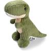 Ljuk® Cuddlesaurus™ - Peluche a forma di dinosauro T-Rex, 30 cm, verde, regalo per ragazzi e ragazze, giocattolo di peluche per bambini, dinosauro, dinosauro (verde)