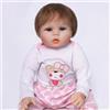 vinyle Set di vestiti per bambole Reborn: set a maniche lunghe adatto a bambole Reborn da 18-22 pollici, abbigliamento per bambole neonate con accessori quali zainetto e altro