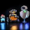 LIGHTAILING Set di Luci per Lego-43279 WALL-E e EVE Modello - Installazione facile, cablaggio nascosto, arredo casa e pronto da regalare (modello non incluso)