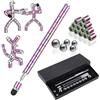 OSDUE Fidget Pen, Multifunzione Penna Magnetica Penna Sollievo Dallo Stress | Fidget Regalo Uomo Bambini Festa del Papa Idee Regalo Divertente Gadget per Idee Pasqua Natale Colorato