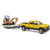 bruder 02546 - RAM Rental Service con miniescavatore