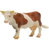 Bullyland 62610 - Mucca Fanny Pezzata, Bianco/Rossa