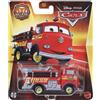 Mattel Auto Radiatore Springs Race and Rescue 2025 1:55 Scale Diecast Veicoli (Red Fire Truck)