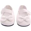 DUORUIMI Scarpe da bambola carine con papillon per bambola American Girl 45,7 cm