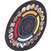 ERINGOGO Tappeto in Gomma per Pratiche Spirituali, Pieghevole, Tocco Confortevole | Atmosfera Misteriosa, Motivo Creativo, per Lettura Carte e Feste, Protezione Tavolo, Accessorio Mistico