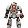 TOYVERSE JOYTOY Warhammer The Horus Heresy White Scars Contemptor Dreadnought con Melta Cannon e Gravis Power Fist in scala 1:18 Action Figure Modello 15+