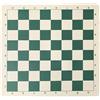 Generic Tappetino per scacchi da torneo, scacchiera pieghevole | Scacchiera arrotolabile in vinile da 38 x 38 cm con struttura leggera, tavolo da gioco portatile per viaggi, scacchiera e gioco a dama