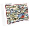 Generic Puzzle da 1000 pezzi Nine Looms per adulti - Collezione giapponese Ukiyo-e Katsushika Hokusai Fuji Trentasei Vedute - Puzzle