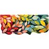 emmevi Tappeto Casa Cucina Pvc Stampa Digitale HD Colori Accesi Moderno Lavabile Antimacchia 50x120 cm