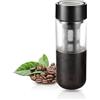 Ideal Swan Cold Brew Coffee Maker, 650 ml, macchina da caffè per Cold Brew, portatile, con filtro fine, bottiglia per caffè e tè, adatta per esterni, colore nero