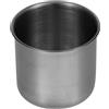 Mikinona Misurino Riso in Acciaio Inox 150ml per Casa, Argento | Dose Singola, Superficie Liscia e Uso Multiuso, Formato Compatto per Cucina Domestica