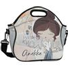 Anekke | Borsa porta pranzo in neoprene Sophia | Piccola borsa termica Lunch Box da donna originale con tracolla | 31 x 30 x 13,5 cm | Multicolore
