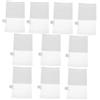 CONGARTENO Sacchetto Deumidificatore Armadio Sospeso 10 Pezzi in Plastica Bianca | Sacchetti Assorbi Umidità per Armadi e Dormitorio, Assorbitore di Umidità Riutilizzabile, Bianco