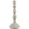greca lampada da tavolo tornito. In Pino massello. In ecrù, per dipingere. dimensioni: altezza 32 cms. Diametro base: 12 cms.