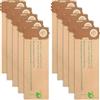 DIERRESTORE 12 Sacchetti Compatibili al 100% Con -Folletto VK120-121-122- in Carta Alta Qualità - Ricambi Resistenti, Filtro Antipolvere, Fornitura 2 Anni, Massima Compatibilità e Durata