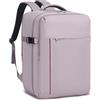 KONO Zaino da Viaggio 45x36x20 per easyJet, 32L Bagaglio a Mano, Viola