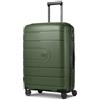 REDOLZ valigia media 66 cm rigida espandibile TSA 4 ruote bagaglio da stiva Essentials 11+