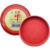 NRVTRE Pittura calligrafia con pasta di inchiostro rossa, cuscino rotondo cinese Yinni. tampone per timbri ad asciugatura rapida con inchiostro rosso tampone rosso leggero cuscino rotondo Yinni con