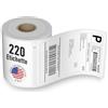 Dasher Products Etichette di spedizione 104 x 159 mm (4x6) compatibili con Dymo 4XL, Zebra, Epson, Double Dragon - 220 etichette/rotolo, compatibili S0904980 e 1744907, autoadesive, senza BPA, NON per 5XL