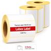 labex label Etichette termiche 100x50 mm su rotolo - Etichette Spedizioni Adesive BRT SDA GLS DHL - 3 rotoli 3000 etichette - Senza nastro - TSC Godex compatibili - Labex Label