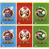 regalidea QUADERNONE QUADERNO Compatibile Con Super Mario Bros 6 pezzi SCUOLA a QUADRETTI 10mm + omaggio penna glitterata + omaggio segnalibro