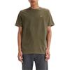 Levi's T-Shirt Girocollo, con Logo Ricamato sul Davanti, a Maniche Corte, Regular Fit, Colore White