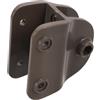 MOBUTOFU Supporto per Ombrellone da Giardino in Pp Coffee, Grande Staffa per Ombrellone Romano Facile Installazione, Accessorio per Festa Estiva nel Backyard