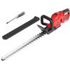 OHAISFELA Tagliasiepi senza fili con manico girevole per batteria Milwaukee M18, tagliasiepi elettrico senza spazzole da 52 cm, tagliasiepi elettrico senza fili per giardino (batteria non inclusa)