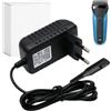 FinalCool 5.9V 600mA Caricatore Compatibile con Braun HC5090 HC5050 HC5030 HC5010 510 530 550 560 565 130 140 150 5417 5418 5685 ecc. Rasoio Elettrico Caricabatterie Alimentatore