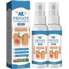 Uzionoie Crema Antibatterica Privata,Spray antibatterico per le parti intime,Per Rapido Sollievo Prurito Irritazione Della Pelle,Lenisce Prurito, Arrossamento e Dolore,30ml*2PC