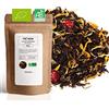 Mes Thés Tè Nero Bio Mango Papaya - 100g (40 tazze) - Tè sfuso 100% Agricoltura Biologica - Mes-Tè