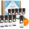 COM-FOUR® 10 oli profumati in un set, profumo per ambienti atmosfera