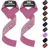 MERCURYAL Confezione di Straps Palestra - Fasce per Powerlifting - Complemento per la Palestra - Accessori Palestra… (Rosa Silicone)