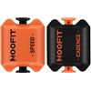 moofit CS8 Sensore di Velocità/Cadenza, Sensore di Velocità | Distanza | Cadenza Wireless Bluetooth e ANT+ con Tecnologia a Bassa Energia Impermeabile IP67, Arancione