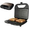 BLACK+DECKER - Piastra per Sandwich 750W | 2 Sandwich Forma Quadrata | Chiusura Totale | Piastre Antiaderenti | Spia Temperatura Ottimale | Manico a Tocco Freddo | Avvolgicavo | Compatta | Senza BPA