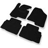 Mossa - Tappetini auto adatti per Hyundai ix35 SUV (2010-2015) 4 pz. nero S