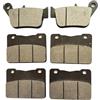 Generic Pastiglie Freno Anteriori Posteriori Moto Per SYM Maxsym 400i 600i TL500 TL508 Pastiglie Freno Scooter(Anteriore Posteriore)