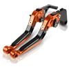 RVEVFBKBAL Leve Di Freno Regolabili Per Moto E Manobri Per ZX6R ZX 6R 636 ZX6 R ZX-6R 2005 2006(A7)