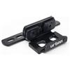 URBAN UR404 Supporto di Trasporto per Bloccadisco UR10 e UR14S | Pedane con Due Bulloni di Fissaggio Verticali | Acciaio Nero con Silent Block Antivibrazione | Accessorio Moto