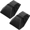 ERINGOGO Porta Carte per Auto Accessori Automobile, Clip per Biglietti e Documenti in Abs Resistente, Pratico Set da 2 Pezzi per Organizzare Interni Auto Design Elegante e Facile
