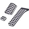 Generic For Mercedes CES for Glk for SLK for CLS Classe Sl W203 W204 W211 W212 W210 for AMG Set pedali for auto, copertura tappetino poggiapiedi freno acceleratore Confezione da 3 pezzi