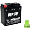 CLICK & GO COMPATIBILE CON MOTO GUZZI Stelvio 8V STD/NTX 1200 da anno 2011 al 2016 BATTERIA YTX20CH BS BTX20CH SLA GIÀ PRONTA E CARICA PER L'UTILIZZO BATTERIE ATTIVE 18 AH AMPERE 12 VOLT 150X87X161MM